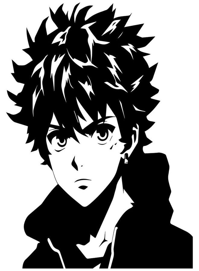 CVANU Anime Character Transparent Vinyl Self-Adhesive Sticker for Wall Decoration (25X24inch)_202308-A6 - Image 2